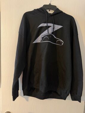 Black Hooded Pullover Sweatshirt - Nissan 370Z Car